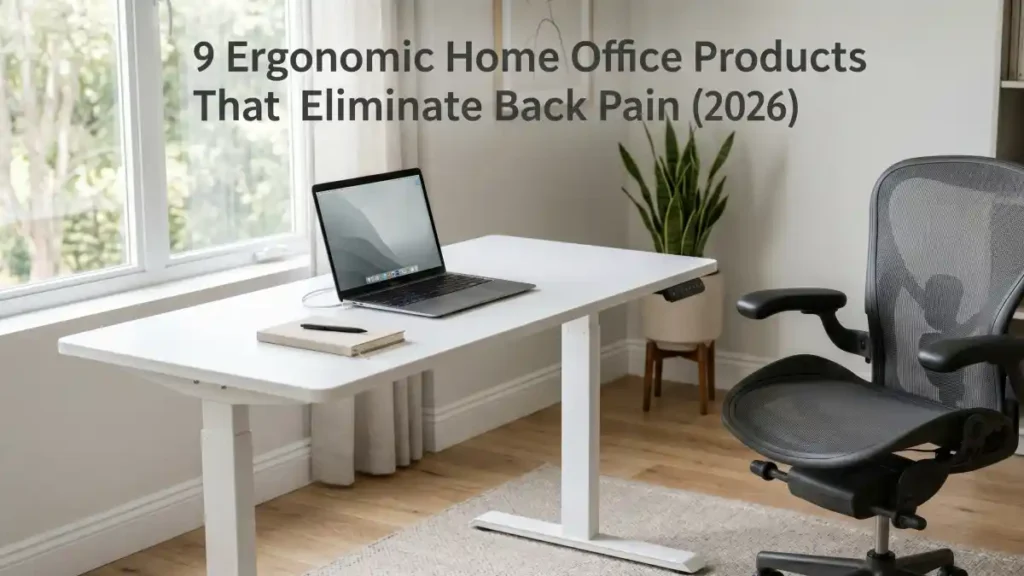 9 Ergonomic Home Office Products That Eliminate Back Pain (2026) 9 ergonomic home office products that eliminate back pain (2026)