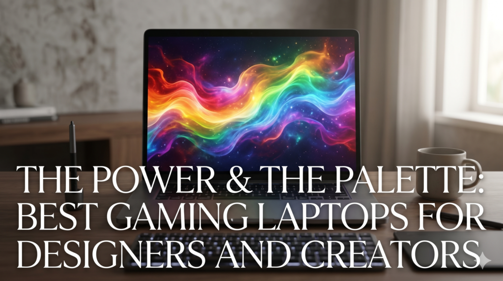 best gaming laptops for designers and creators
