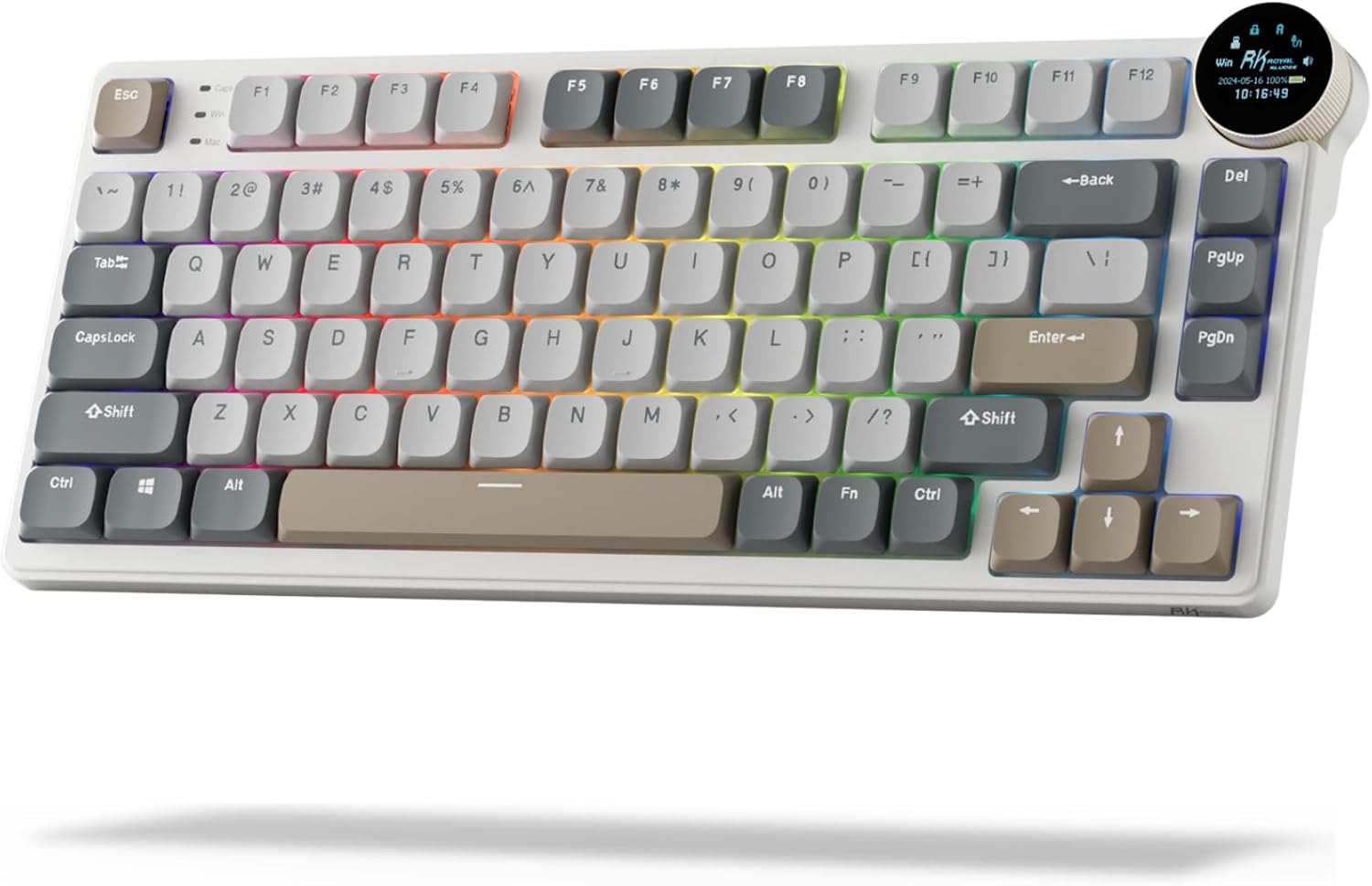 RK ROYAL KLUDGE N80 Low Profile Mechanical Keyboard