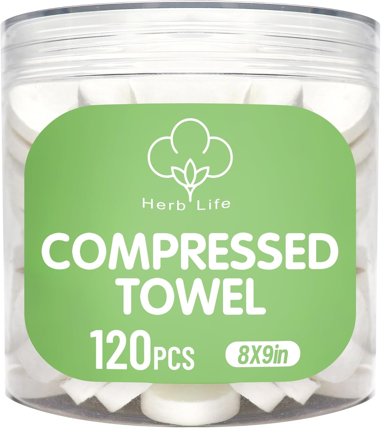 120 Pcs Mini Compressed Towels