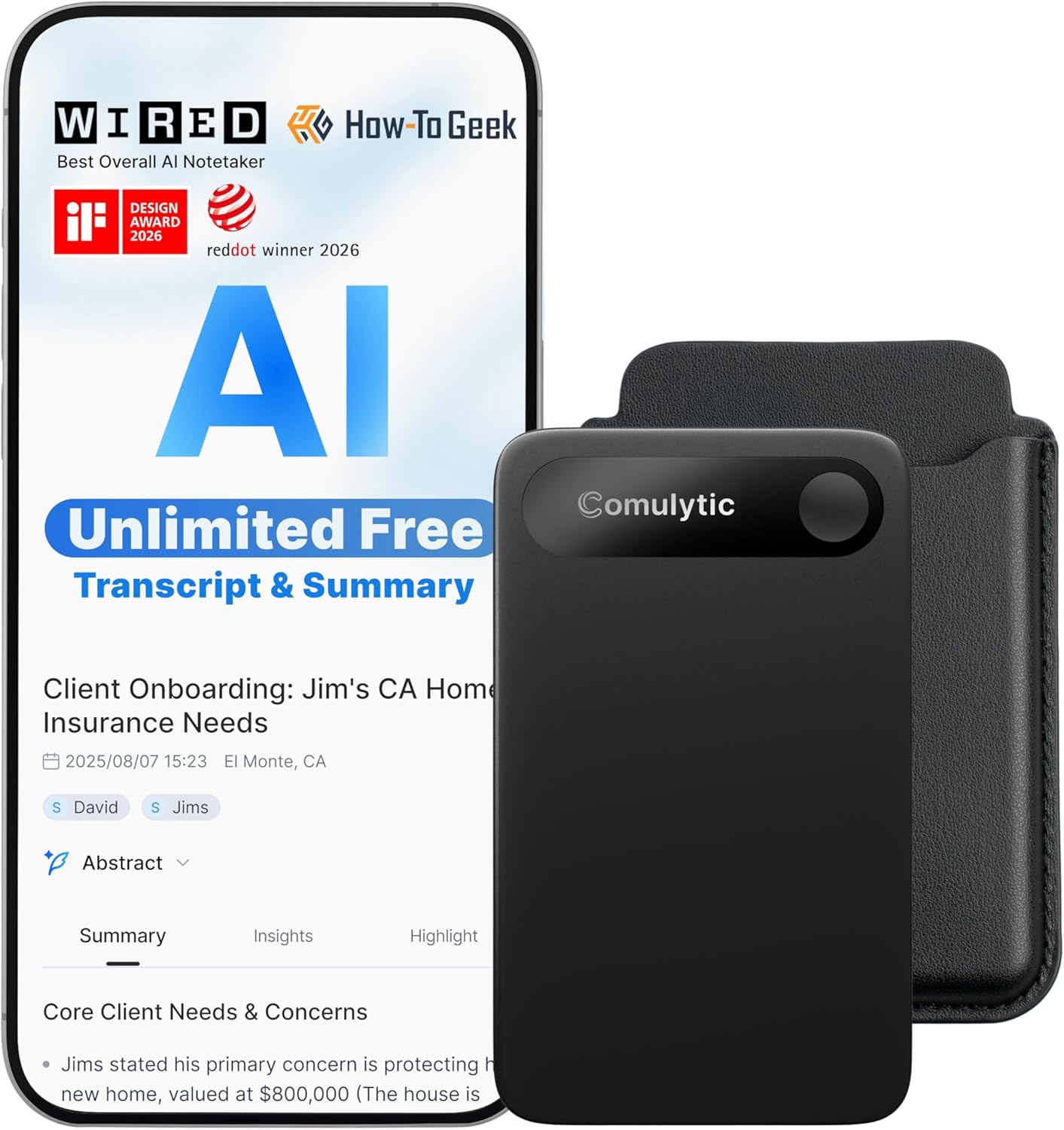 9 Must-Have Tech Gadgets for Productivity Note Pro AI Voice Recorder with Unlimited Transcriptions & Summaries