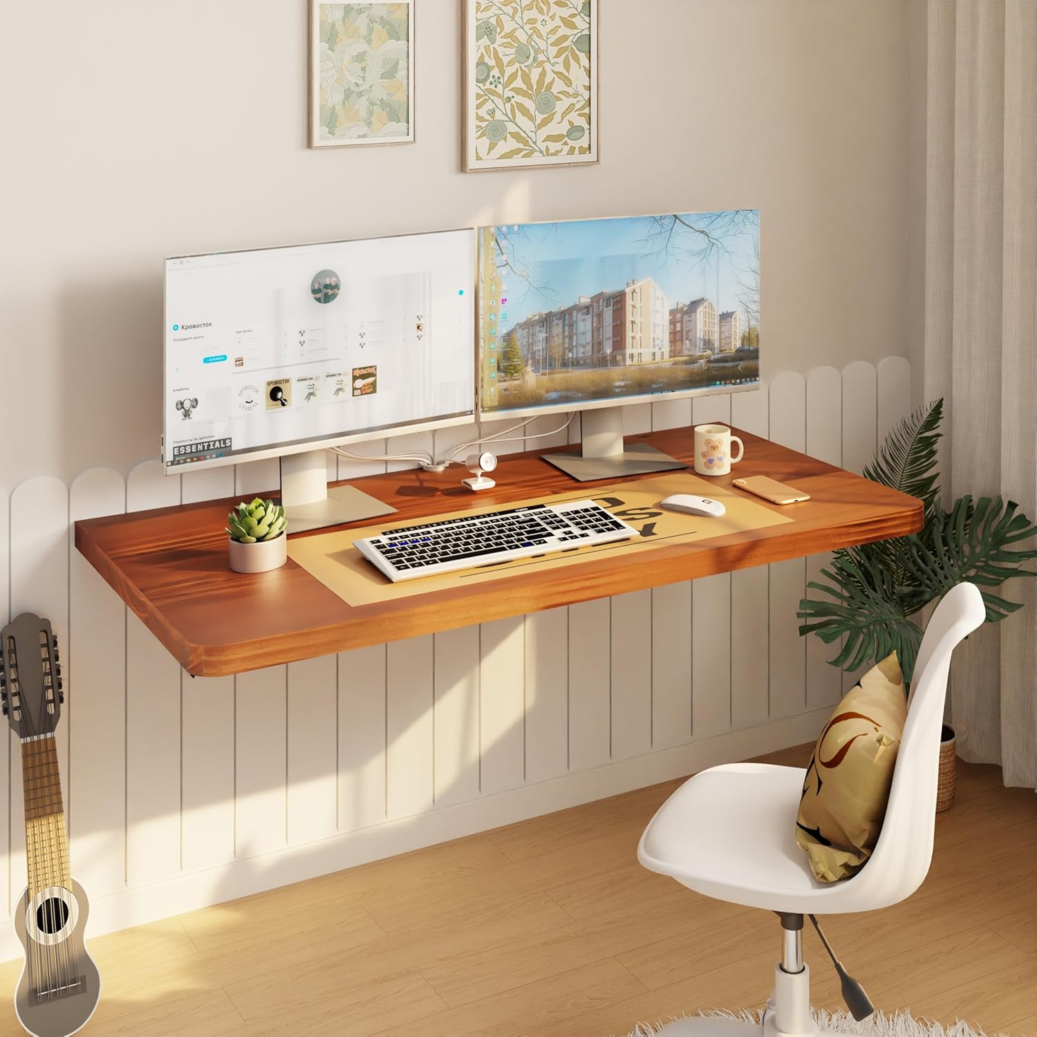 9 Best Space-Saving Products for Small Homes IAE Floating Wall Mounted Folding Table Desk