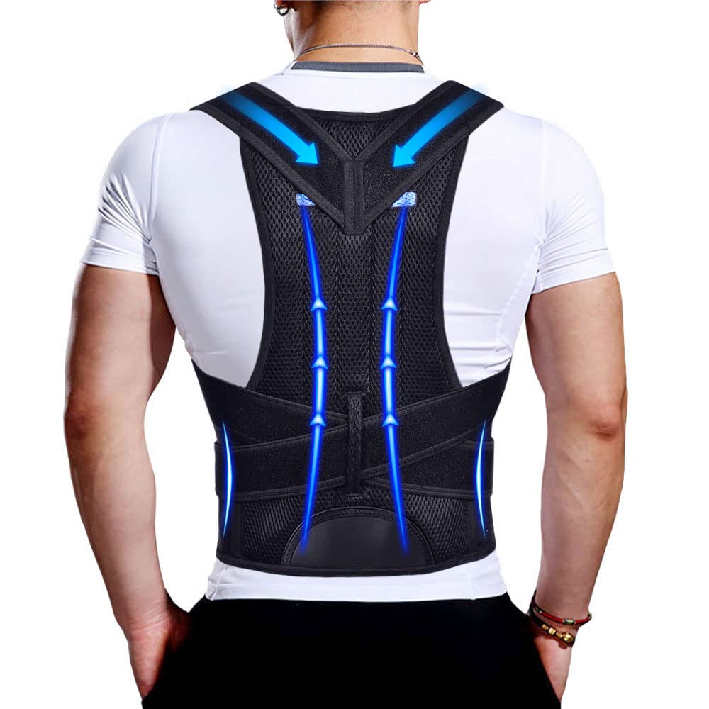 Upgraded Posture Corrector Back Brace for Men and Women