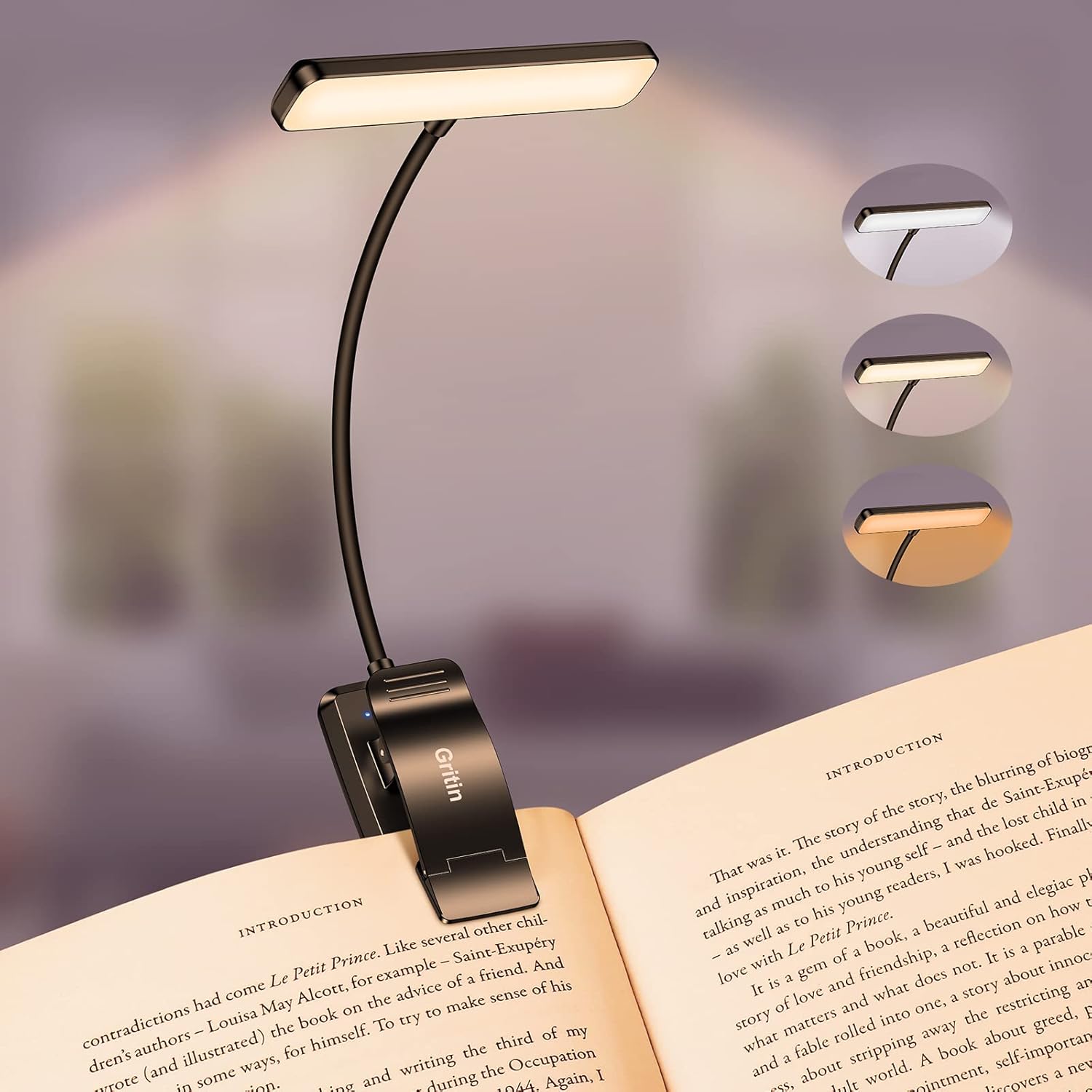 9 Top USB Rechargeable Devices for Daily Use Gritin 19 LED Rechargeable Book Light for Reading in Bed with Memory Function