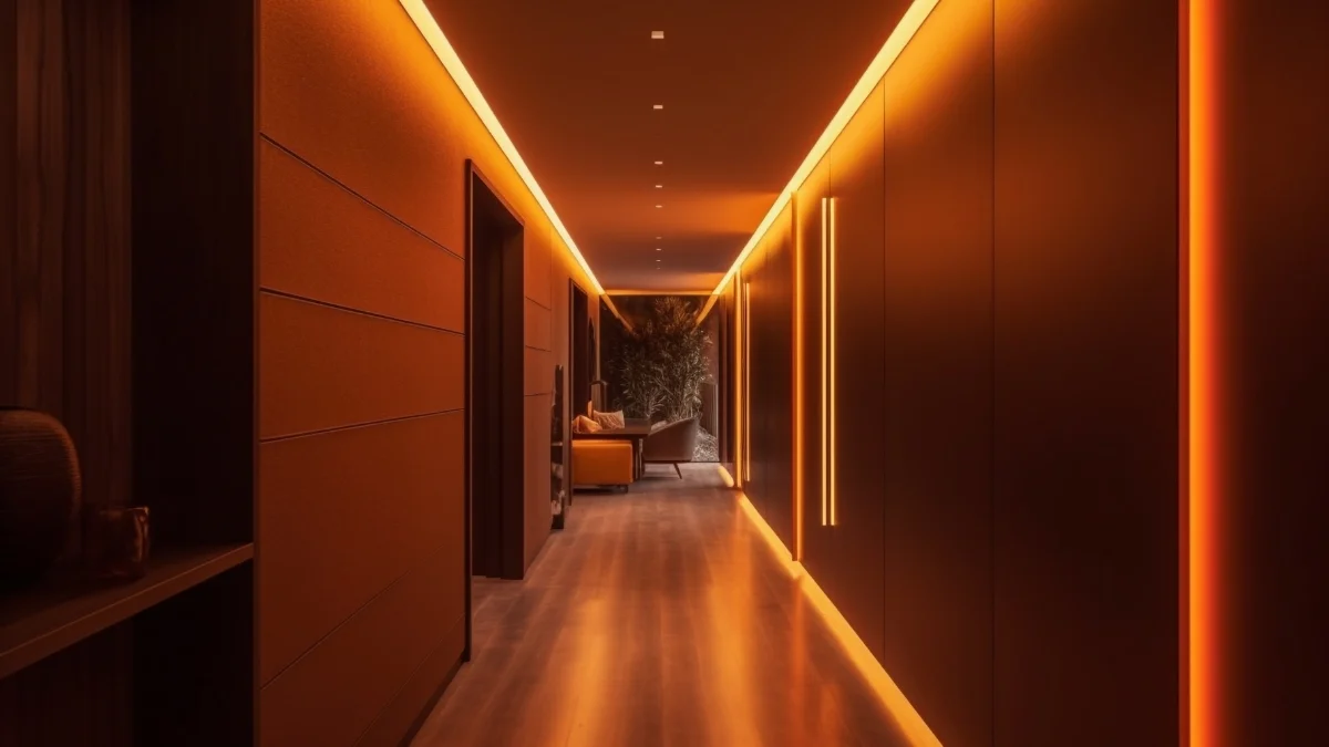 led lighting ideas for modren rooms