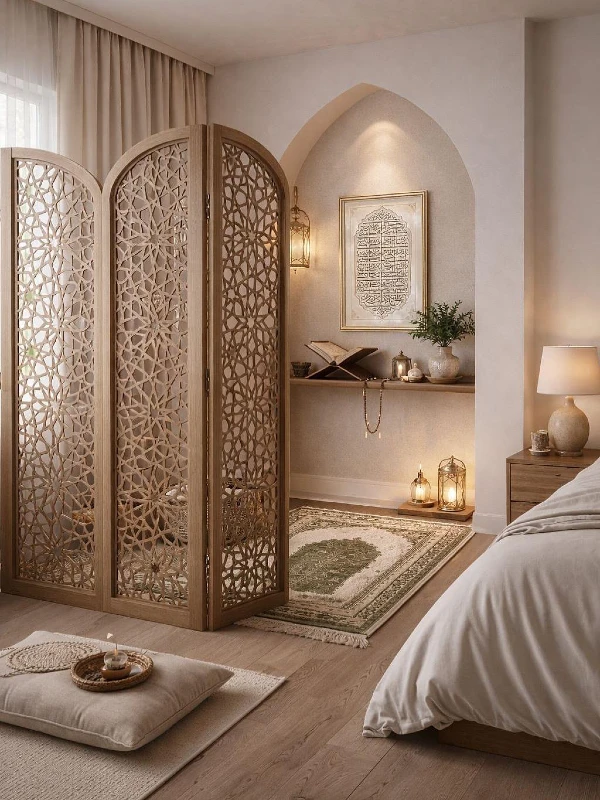 warm neutral arched meditation nook cultivating serenity in your personal sanctuary